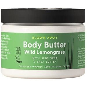 Urtekram Body Butter Wild Lemongrass, Blown Away, 150 ml, vegan, organic