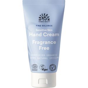 Urtekram Find Balance Sensitive Skin Fragrance Free Hand Cream 75 ml