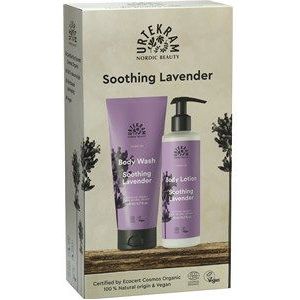 Urtekram Soothing Lavender Body Wash & Body Lotion Giftset