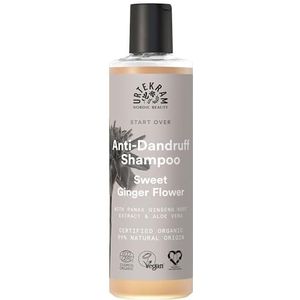 Urtekram Sweet Ginger Flower hydraterende shampoo tegen roos met Aloe en Gember Extract 250 ml
