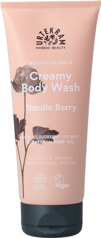 Urtekram - Creamy Bodywash - Nordic Berry - 200 ml - Douchegel