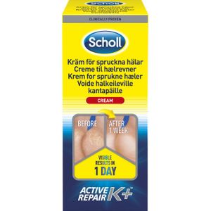 Scholl Hielkloven crème Active care K+ 120 ml