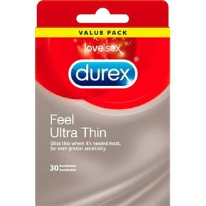 Durex - Feel Ultra Dun condooms 30 stuks