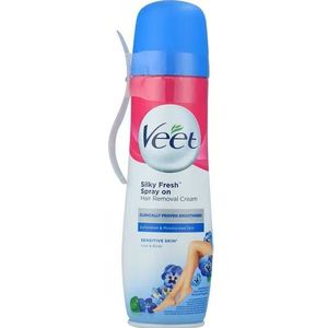 Veet - Spray-On Ontharingscrème - Ongewenst Haar - Body - 150ml