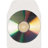Dutch Label Store - CD/DVD Hoes 3L - Transparant - 127x127mm - Zelfklevend