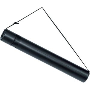 Tekeningkoker Linex zoom 50-90cm doorsnee 6cm zwart | 20 stuks