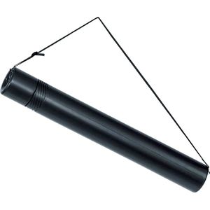 Tekeningkoker Linex zoom 50 tot 90cm doorsnee 6cm zwart | 20 stuks