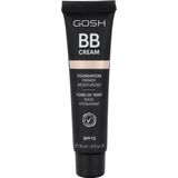 Gosh - All In One BB Cream - 30 ml - SPF15 - Kleur 01 Sand
