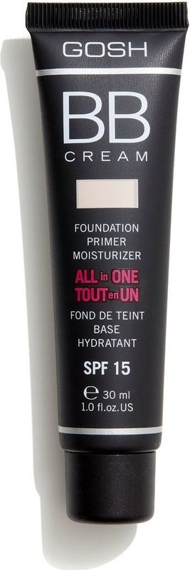 Gosh - All In One BB Cream - 30 ml - SPF15 - Kleur 01 Sand