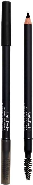 Gosh Eyebrow Pencil Kredka voor wenkbrauwen van szczoteczka Soft zwart