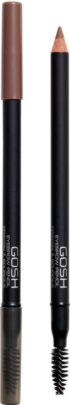 Gosh - Eyebrow Pencil - Wenkbrauw Make-Up - Bruin - 1.20 g