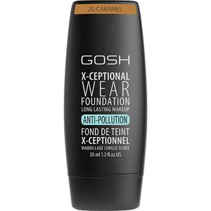 Gosh X-Ceptional Wear Foundation Long Lasting Makeup 20 Caramel 35 ml