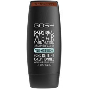 Gosh X-Ceptional Wear Foundation Long Lasting Makeup 24 Cappuccino 35 ml