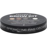 Gosh - Brow Kit - Wenkbrauw Set - 2,82 gr - Voor Vrouwen