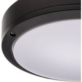 Nordlux Plafondlamp Desi Zwart Ø28cm E27 | Plafondverlichting buiten