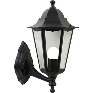 Nordlux Cardiff wandlamp - buitenwandlantaarn - 40 cm hoog - 27 cm diep - E27 - zwart