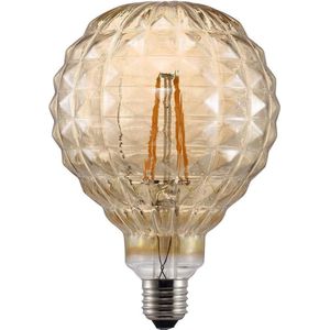 Deco - Avra - E27 Lichtbron - Amberglas - Warm Wit