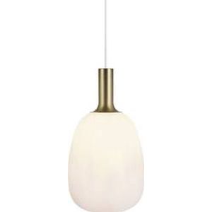 Nordlux - Hanglamp aan een koord ALTON 1xE27/60W/230V wit/zwart/messing