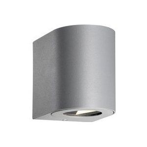 Nordlux LED buitenwandlamp Canto 2, 10 cm, grijs