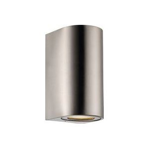 Nordlux Wandlamp GU10 | Up & Down | Canto Maxi 2 | IP44 | Roestvrij staal