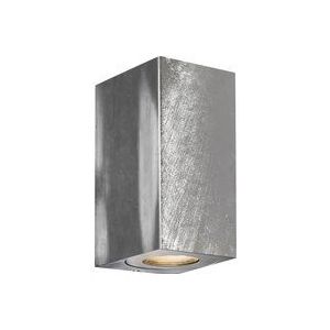 Wandlamp Buiten Tweezijdig Gegalvaniseerd - GU10 Fitting- Canto Maxi Kubi 2 - 15 jaar garantie