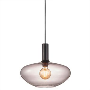 Nordlux - Alton 35 - Hanglamp - Smoke Glas/Zwart - E27