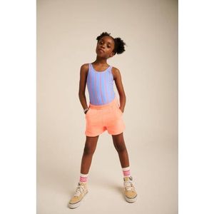 Badpak - Blauw/Roze - Polyester/Elastaan - Brede Schouderbanden