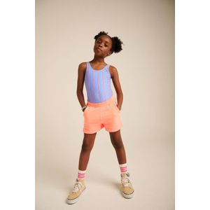 Badpak - Blauw/Roze - Polyester/Elastaan - Brede Schouderbanden