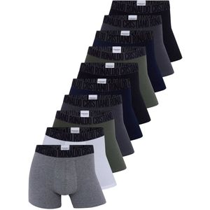 CR7 - Boxershorts - Set van 10 - Comfortabele Logo-Tailleband - Katoenmix