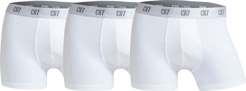 CR7 Cristiano Ronaldo 3P Men Trunk Schwarz/Weiß Baumwolle XX-Large Herren