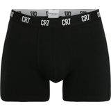 CR7 Heren Boxershorts Effen Zwart 3 Pack
