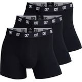 CR7 - Boxershorts - Effen - Katoen/Elastaan - Multipack van 3