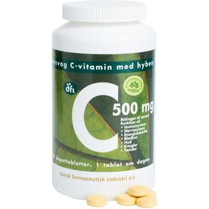 Berthelsen Naturprodukter - C Vitamin med hyben 500Mg