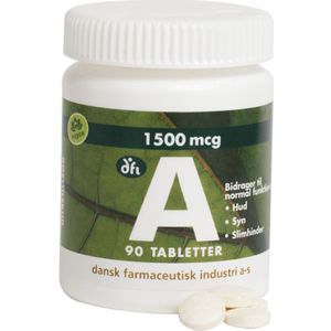 DFI Vitamine A - 1500 Mcg 90 tabletten