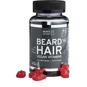 Beauty Bear Hair Vitamines Hair Vitamines, 60 Gummies - MEN