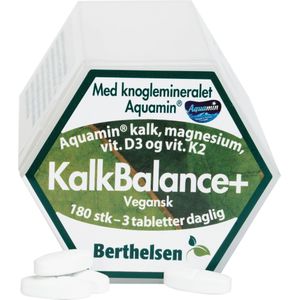 Berthelsen Naturprodukter - KalkBalance+  180 stk.
