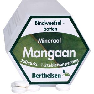 Berthelsen Mangaan citraat 3.75 mg 250 tabletten