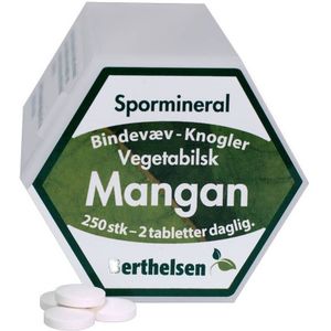 Berthelsen Naturprodukter - Mangan  250 stk.