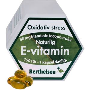 Berthelsen Naturprodukter - E-vitamin M. Toco  150 stk.