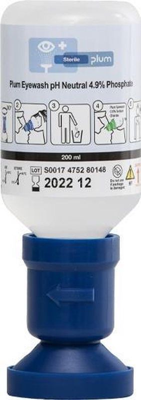 Plum oogspoelfles - pH Neutraal - 200 ml