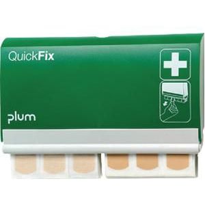 Plum Quickfix 5527 pleisterdispenser incl. 45 Textiel & 45 PE Pleisters