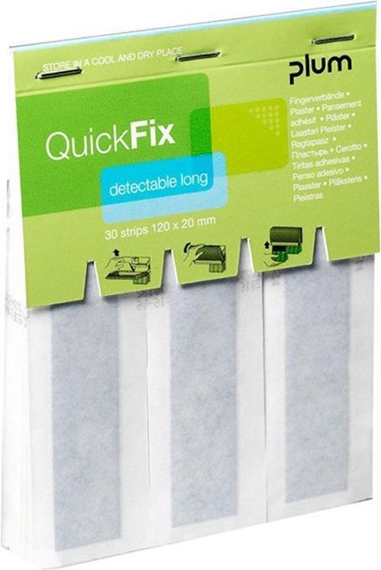 Plum navulling pleisters HACCP