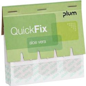 Quickfix wondpleister navulling Aloë Vera - Wondpleister voor de Quickfix dispenser - 45 strips 72 x 24 mm