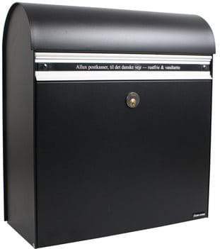 Allux - KS200 - Brievenbus - Zwart - Gegalvaniseerd Staal