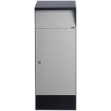 Allux - Bjørn - Pakketzuil - Zwart/Grijs - Geïntegreerd LED-Licht