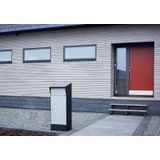 Allux - Bjørn - Pakketzuil - Zwart/Grijs - Geïntegreerd LED-Licht