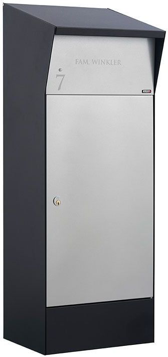 Allux - Bjørn - Pakketzuil - Zwart/Grijs - Geïntegreerd LED-Licht