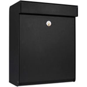 Allux - Grundform - Brievenbus - Zwart - Gegalvaniseerd Staal