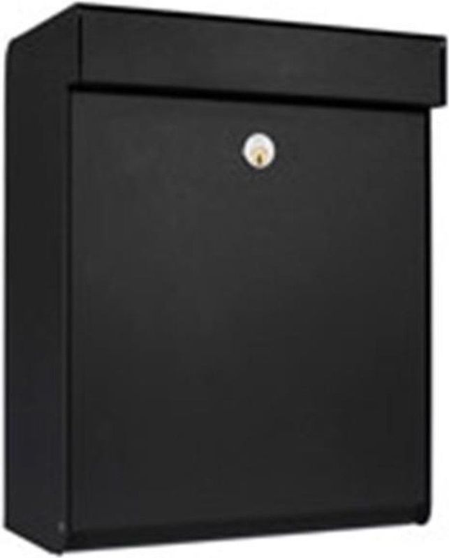 Allux - Grundform - Brievenbus - Zwart - Gegalvaniseerd Staal