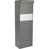 Allux - Grundform - Pakketzuil - Antraciet - Gegalvaniseerd Staal